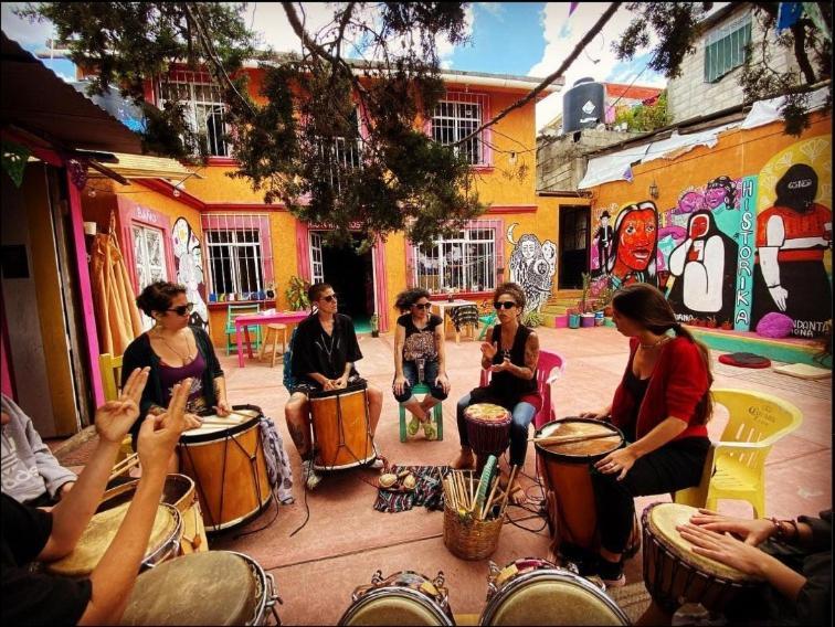 Historika Hostel Cultural San Cristóbal de Las Casas Екстериор снимка